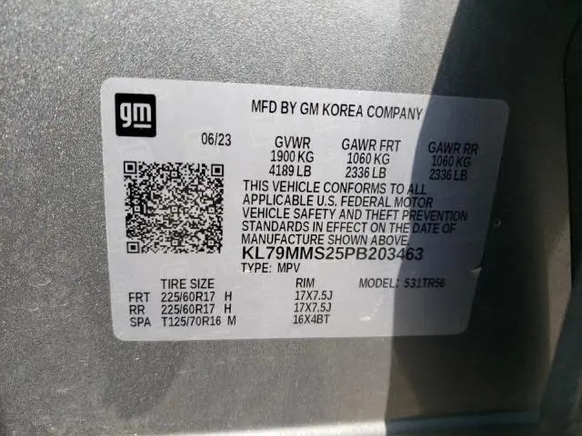 2023 CHEVROLET TRAILBLAZER LS  