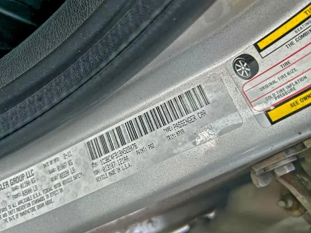 2011 CHRYSLER 200 LX  