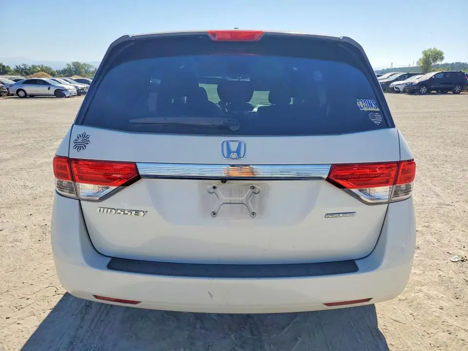 2016 HONDA ODYSSEY SE  