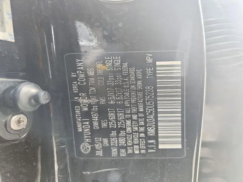 2013 HYUNDAI TUCSON GLS  