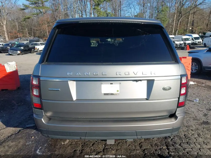 2017 LAND ROVER RANGE ROVER 5.0L V8 SUPERCHARGED AUTOBIOGRAPHY