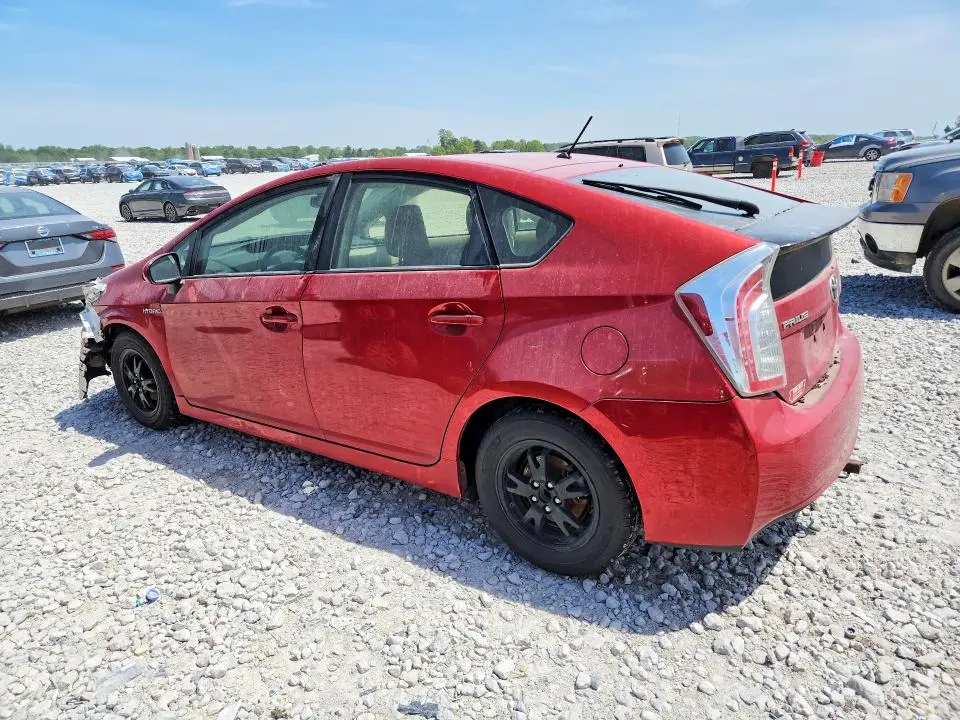2012 TOYOTA PRIUS TWO  