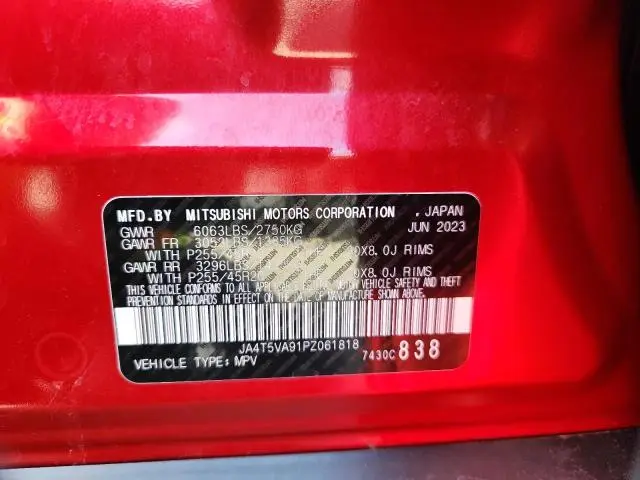 2023 MITSUBISHI OUTLANDER SEL  