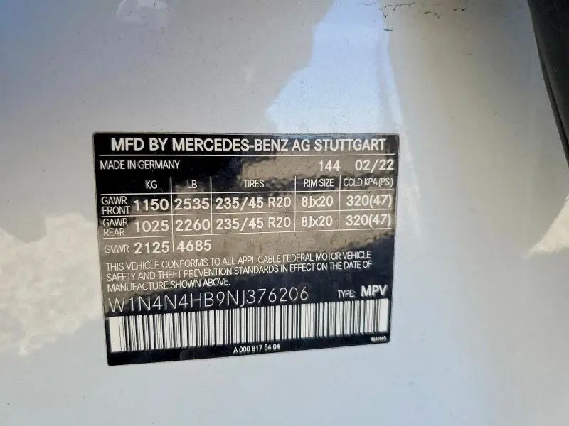 2022 MERCEDES-BENZ GLA 250 4MATIC  