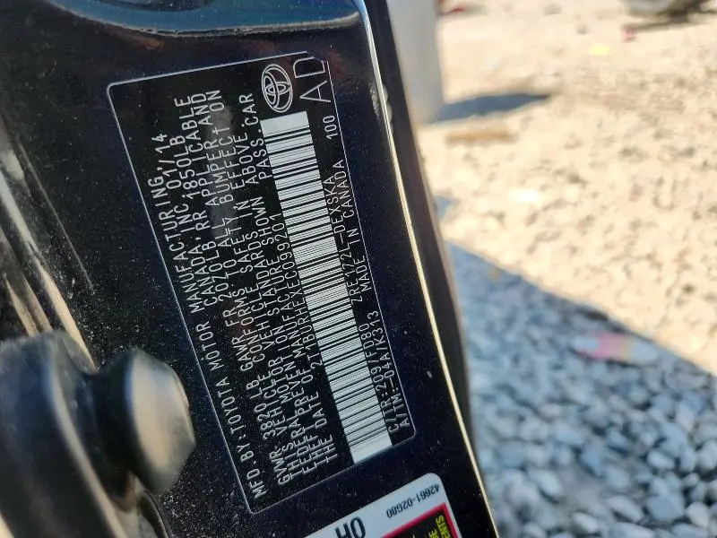 2014 TOYOTA COROLLA S PLUS  