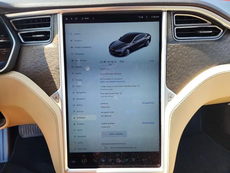 2014 TESLA MODEL S   