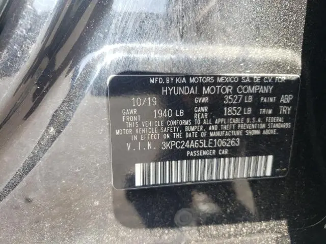 2020 HYUNDAI ACCENT SE