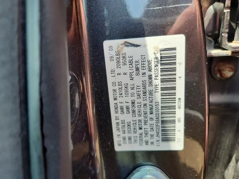 2010 ACURA TSX   