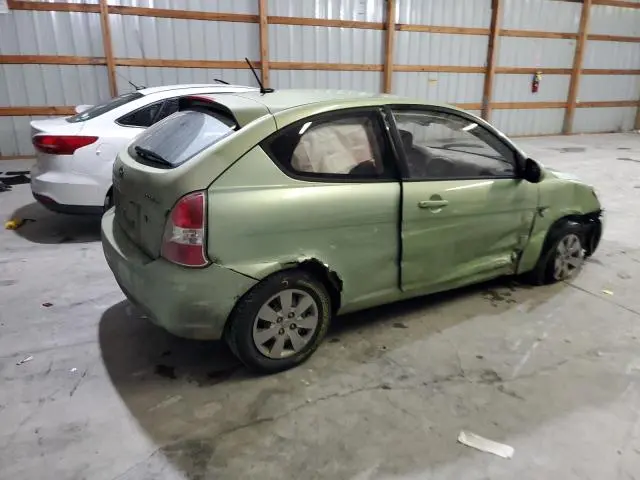 2010 HYUNDAI ACCENT BLUE  