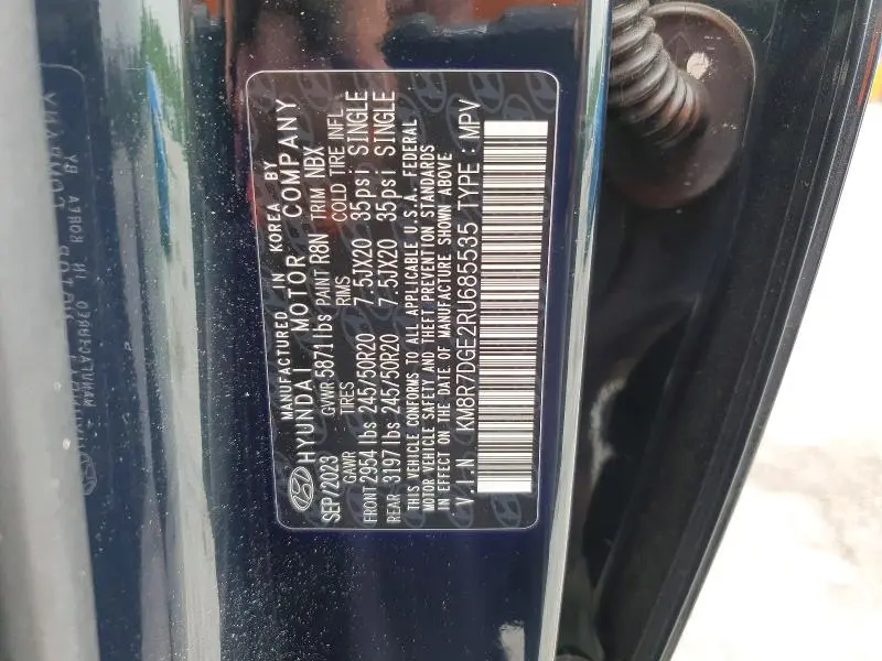 2024 HYUNDAI PALISADE CALLIGRAPHY  