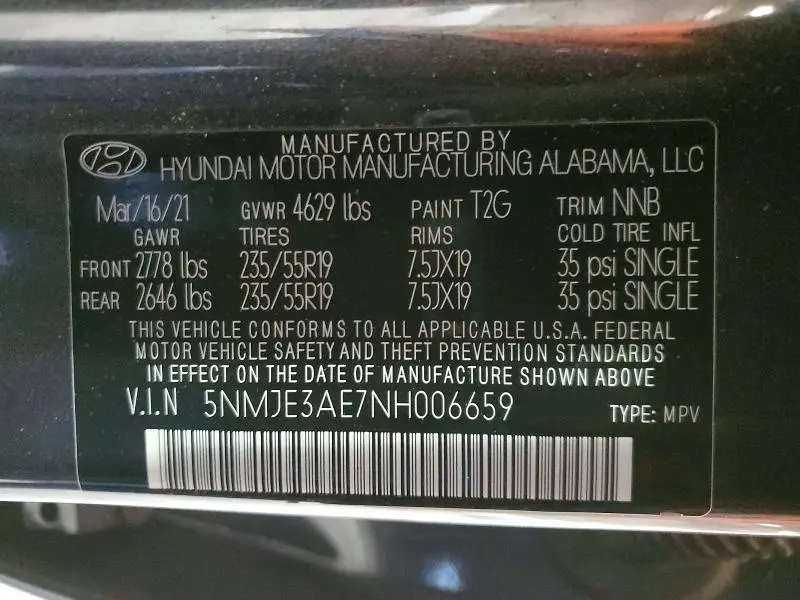 2022 HYUNDAI TUCSON LIMITED  