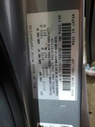2013 MAZDA 3 I
