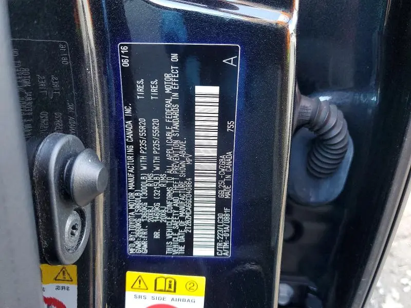 2016 LEXUS RX 350 F SPORT  