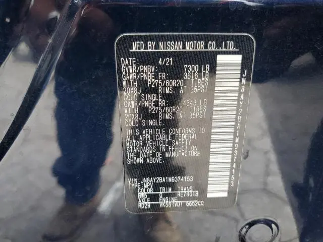 2021 NISSAN ARMADA SL