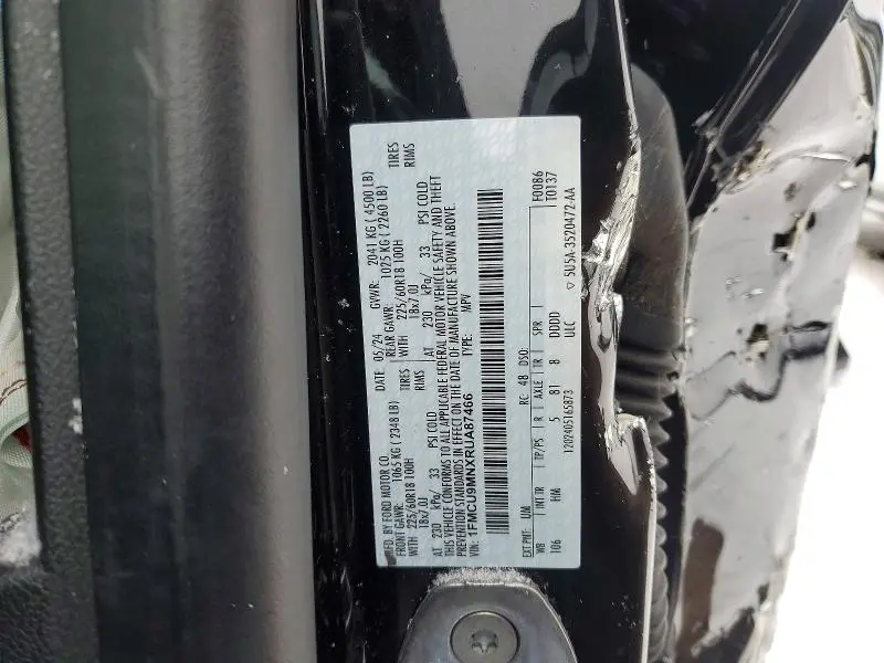 2024 FORD ESCAPE ST LINE  