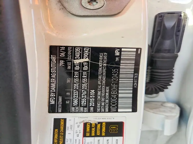 2017 MERCEDES-BENZ GLC 300  