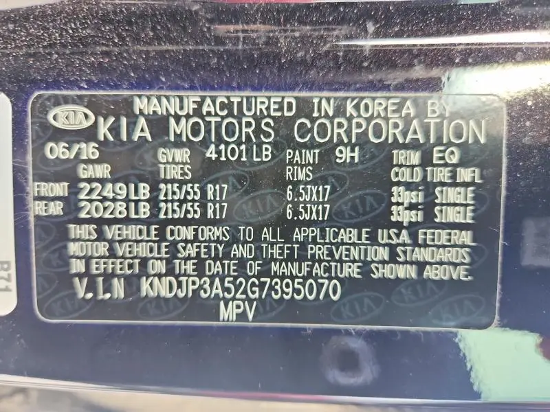 2016 KIA SOUL +  