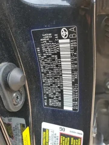 2019 TOYOTA COROLLA L  