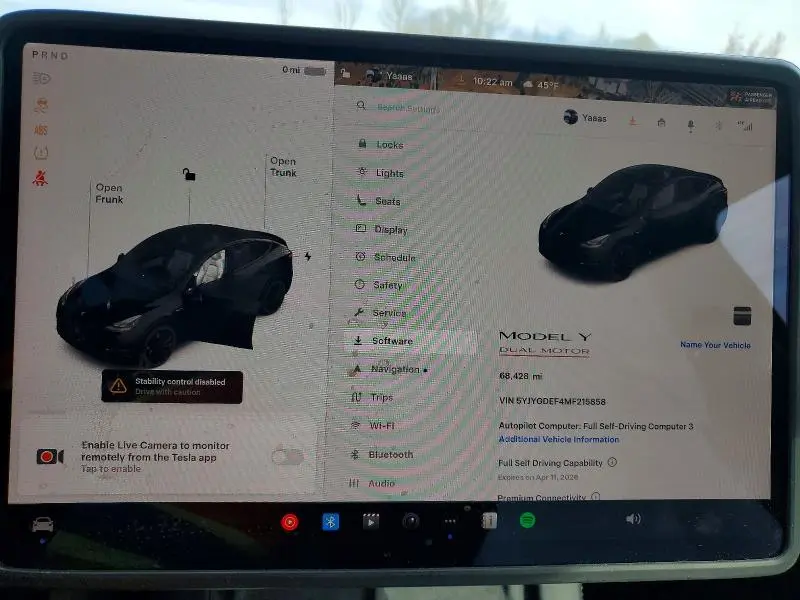2021 TESLA MODEL Y   