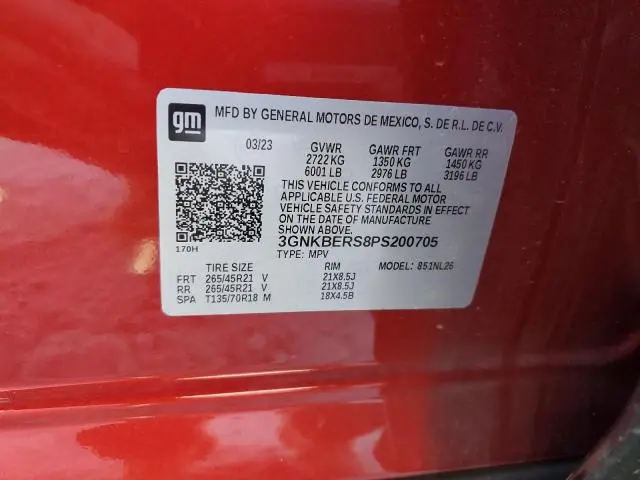 2023 CHEVROLET BLAZER RS  