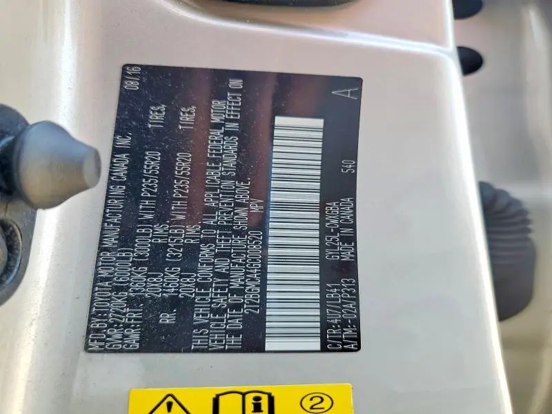 2016 LEXUS RX 450H BASE  