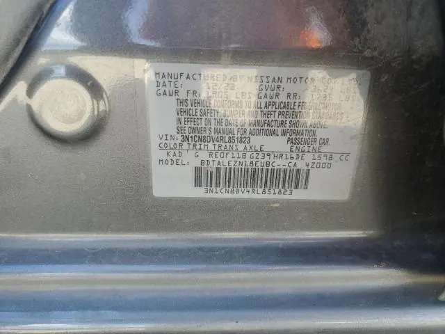 2024 NISSAN VERSA S  