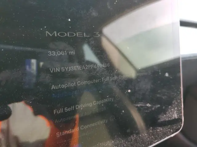 2023 TESLA MODEL 3 