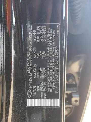 2024 HYUNDAI TUCSON LIMITED  