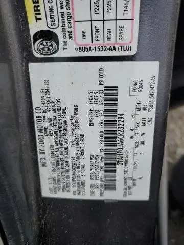 2012 FORD FUSION SEL  