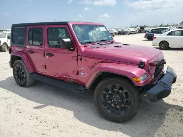 2021 JEEP WRANGLER UNLIMITED SAHARA 4XE  