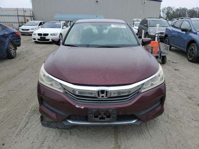 2016 HONDA ACCORD LX