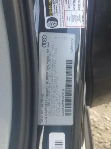 2015 AUDI A6 PREMIUM PLUS  