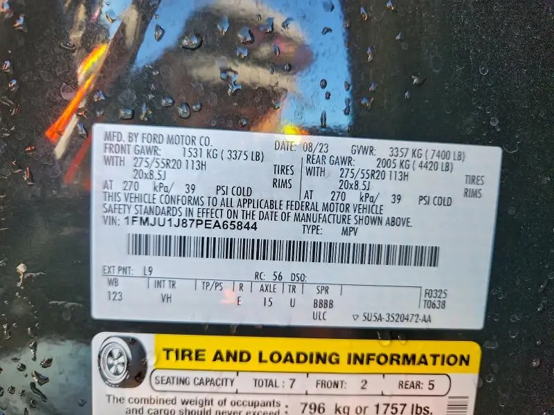 2023 FORD EXPEDITION XLT  