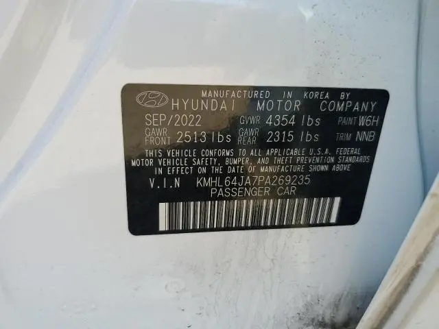 2023 HYUNDAI SONATA SEL  