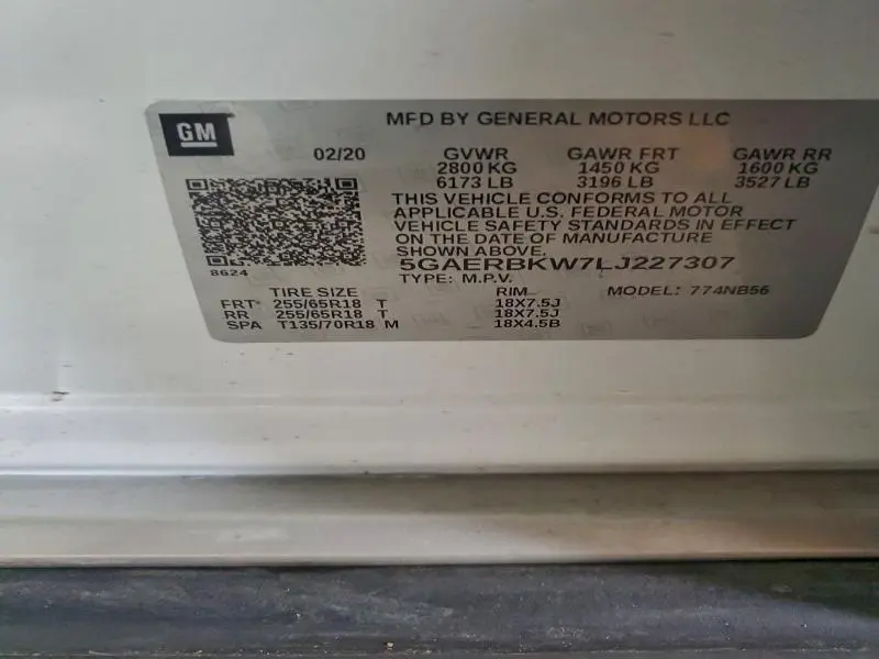 2020 BUICK ENCLAVE ESSENCE  