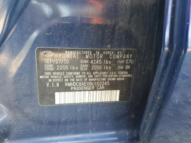 2011 HYUNDAI ELANTRA TOURING GLS  