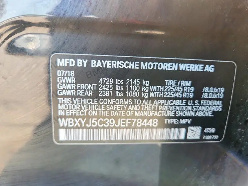 2018 BMW X2 XDRIVE28I  