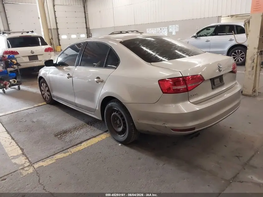 2015 VOLKSWAGEN JETTA 2.0L S