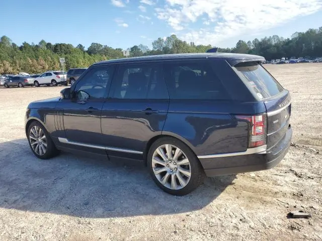 2017 LAND ROVER RANGE ROVER SUPERCHARGED  