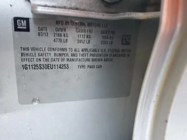 2014 CHEVROLET IMPALA LT  