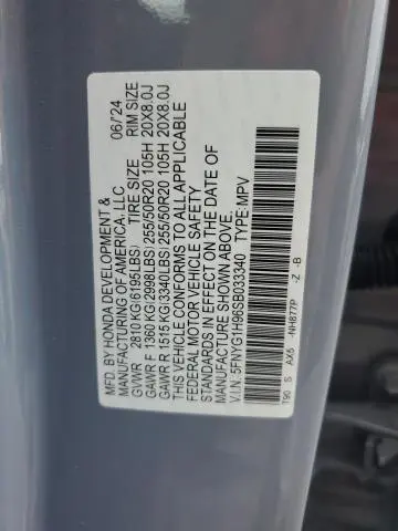 2025 HONDA PILOT BLACK  