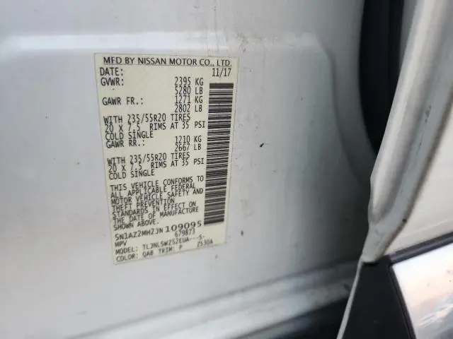 2018 NISSAN MURANO S  