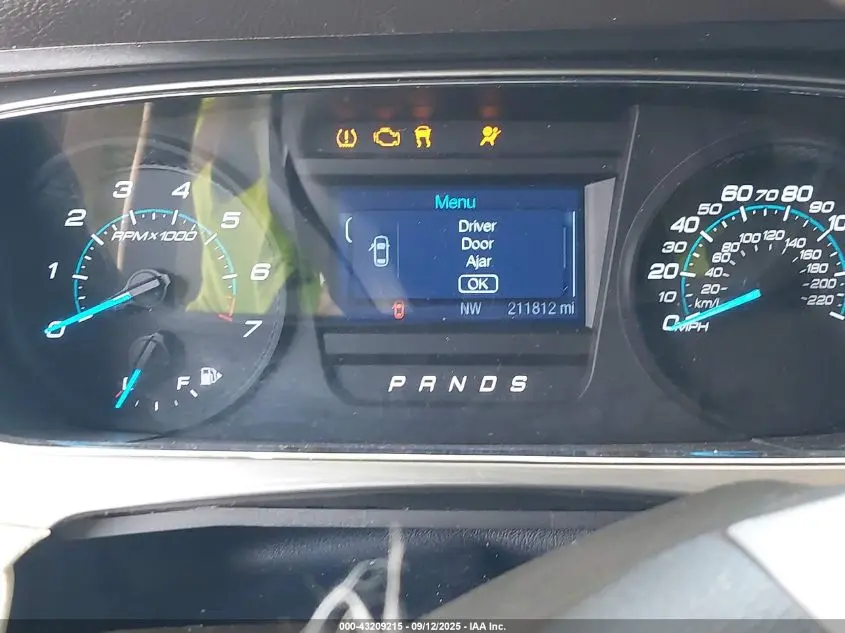 2015 FORD TAURUS SEL