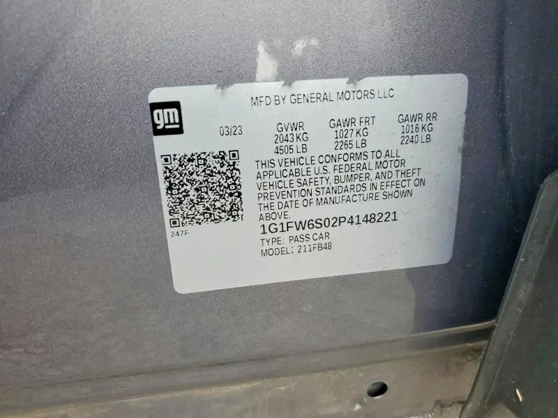2023 CHEVROLET BOLT EV 1LT  