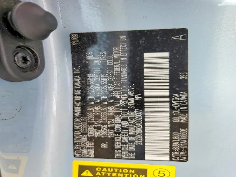 2010 LEXUS RX 350 BASE  
