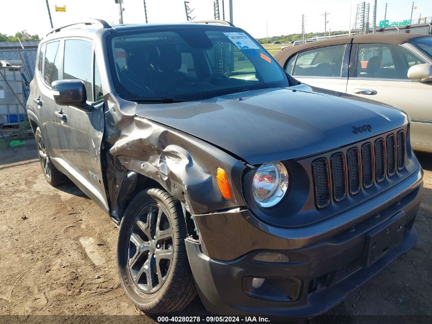 2017 JEEP RENEGADE ALTITUDE FWD