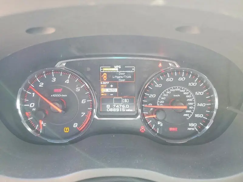2019 SUBARU WRX STI  