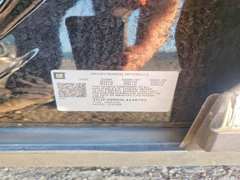 2020 CHEVROLET BOLT EV PREMIER  