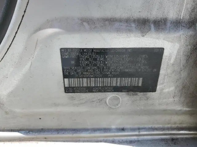 2011 TOYOTA RAV4   