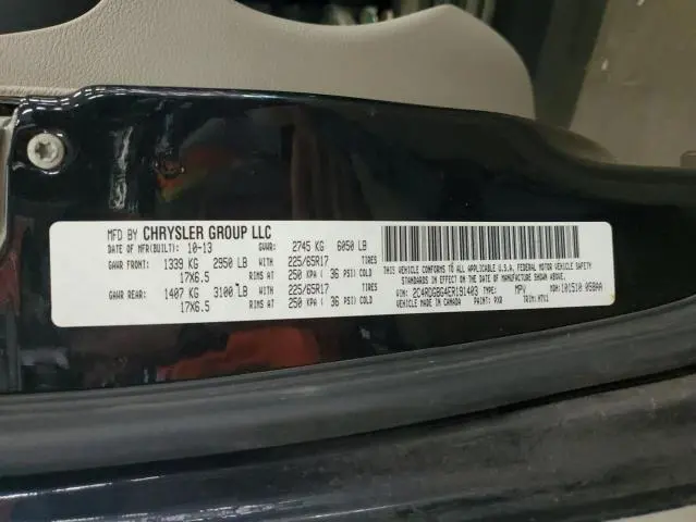 2014 DODGE GRAND CARAVAN SE  